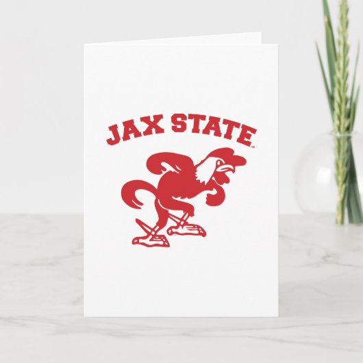 ジャクソンビル州立大学 JAX State Gamecocks カード (正面)
