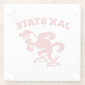 ジャクソンビル州立大学 JAX State Gamecocks ガラスコースター (裏面)