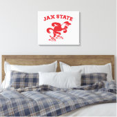 ジャクソンビル州立大学 JAX State Gamecocks キャンバスプリント (インサイチュ (寝室))