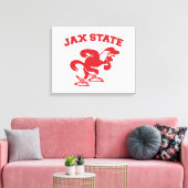 ジャクソンビル州立大学 JAX State Gamecocks キャンバスプリント (インサイチュ (リビング))