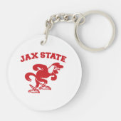 ジャクソンビル州立大学 JAX State Gamecocks キーホルダー (裏面)
