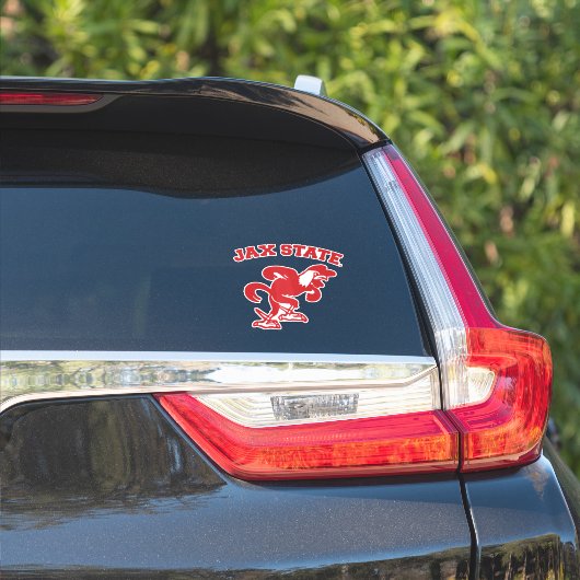 ジャクソンビル州立大学 JAX State Gamecocks シール (車体側面)