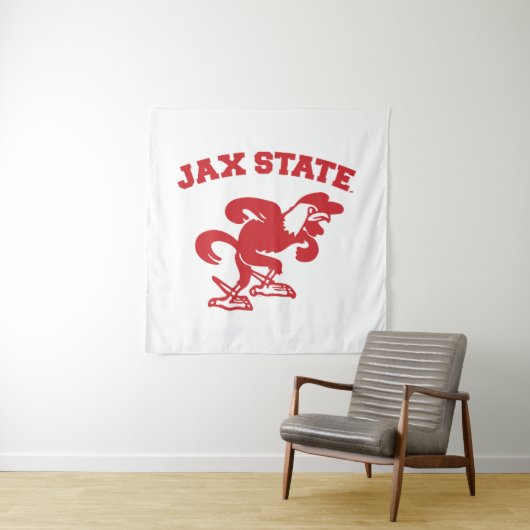 ジャクソンビル州立大学 JAX State Gamecocks タペストリー (インサイチュ)