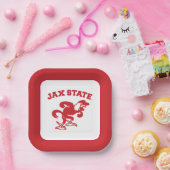 ジャクソンビル州立大学 JAX State Gamecocks ペーパープレート (パーティー)