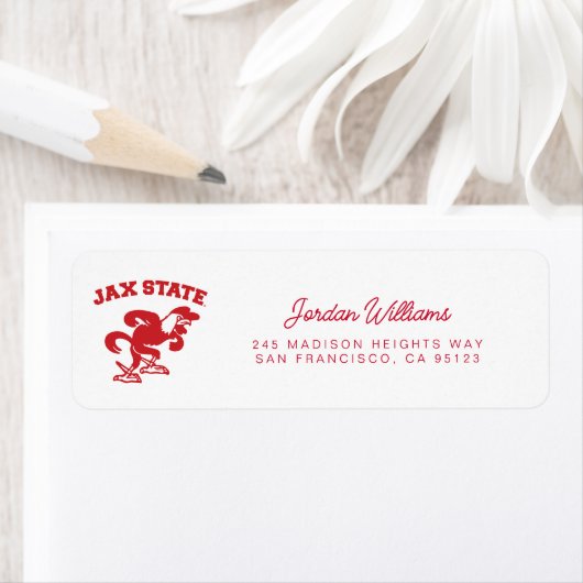 ジャクソンビル州立大学 JAX State Gamecocks ラベル (インサイチュ)