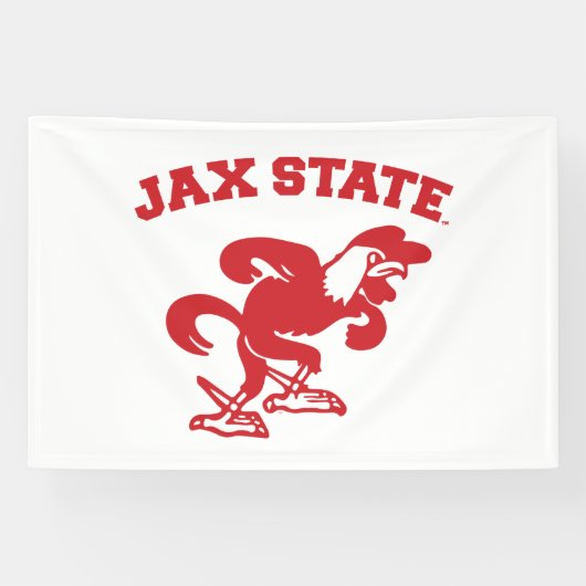 ジャクソンビル州立大学 JAX State Gamecocks 横断幕 (横)