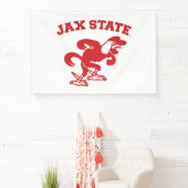 ジャクソンビル州立大学 JAX State Gamecocks 横断幕 (インサイチュ)