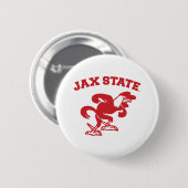 ジャクソンビル州立大学 JAX State Gamecocks 缶バッジ (正面&裏面)