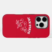 ジャクソンビル州立大学 JAX State Gamecocks Case-Mate iPhoneケース (裏面 (横))
