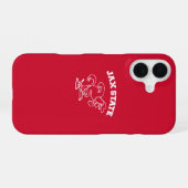 ジャクソンビル州立大学 JAX State Gamecocks iPhone 16ケース (裏面横)