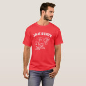 ジャクソンビル州立大学 JAX State Gamecocks Tシャツ (正面フル)