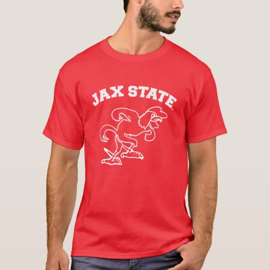ジャクソンビル州立大学 JAX State Gamecocks Tシャツ (正面)
