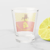 ジャクソンビル市旗 ショットグラス (裏面)