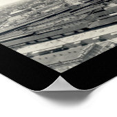 ジャクソンビル航空写真1921 ポスター (角)