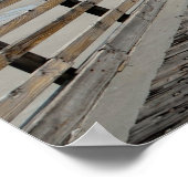 ジャクソンビル魚釣りピア ポスター (角)