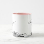 ジャクソンビル オーダーメイド ウェディング コーヒーマグ マグカップ (中央)