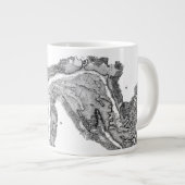 ジャクソンビル – セントジョンズ川1856コーヒーマグ ジャンボコーヒーマグカップ (正面右)