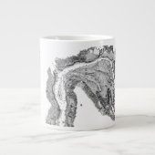 ジャクソンビル – セントジョンズ川1856コーヒーマグ ジャンボコーヒーマグカップ (正面)