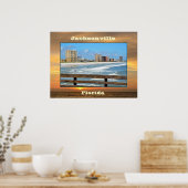 ジャクソンビル(フロリダ州)の風景 ポスター (キッチン)