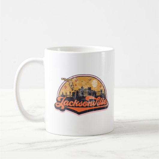 ジャクソンビル, フロリダ州 コーヒーマグカップ (左)