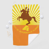 ジャクソンビル（フロリダ州）市旗 ゴルフタオル (インサイチュ)