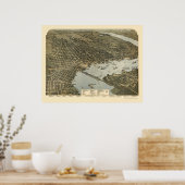 ジャクソンビル、フロリダ州 – 1893 ポスター (キッチン)