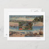 ジャクソンビル、フロリダ - より ポストカード (正面/裏面)