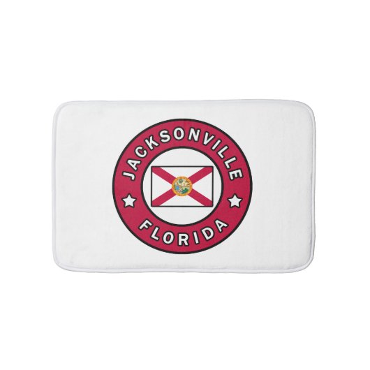 ジャクソンビル・フロリダ バスマット (正面)