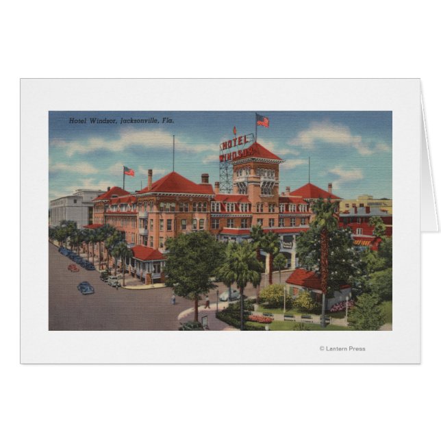 ジャクソンビル，フロリダ – ホテルの外観 (正面横)