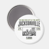 ジャクソンビル マグネット (正面/裏面)