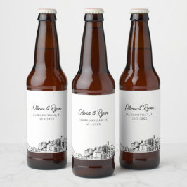 ジャクソンビル ランドマーク オーダーメイド ビール ラベル