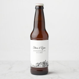 ジャクソンビル ランドマーク オーダーメイド ビール ラベル