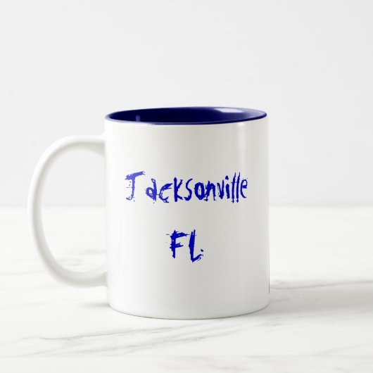 ジャクソンビルFL ツートーンマグカップ (左)