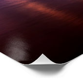 ジャクソンビルFlorida Skyline at Night ポスター (コーナー)