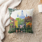 ジャクソンフランスのスクエア クッション (ブランケット)