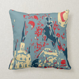 ジャクソンフランスのスクエアQuarter, Night in Blues クッション