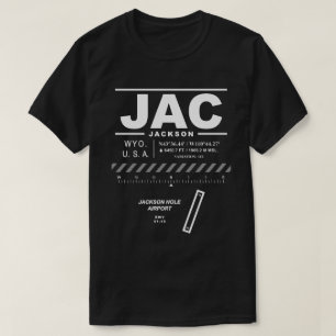ジャクソンホールエアポートJAC Tシャツ