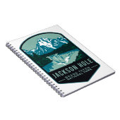 ジャクソンホールグランドテトンナショナルパーク ノートブック (右側)