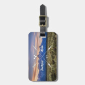 ジャクソンホールシリーズ02荷物のラベル ラゲッジタグ (正面縦)