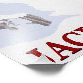 ジャクソンホールスキーリゾートケーブルカー フォトプリント            (角)