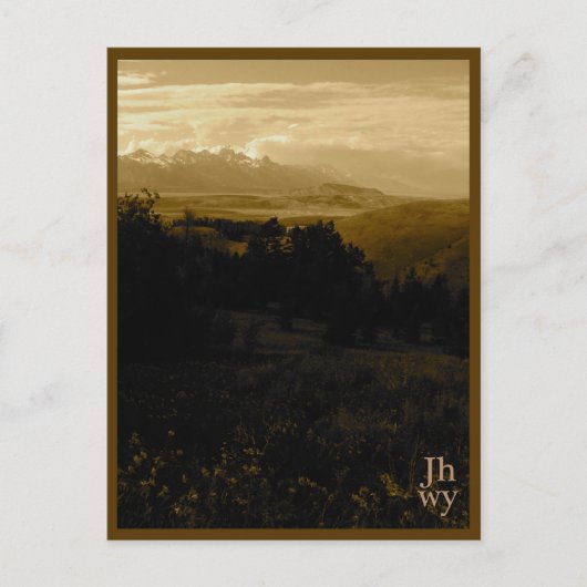 ジャクソンホールフォトシリーズハガキ ポストカード (正面)