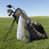 ジャクソンホールマウンテンズアンドリバー ゴルフタオル (グリーン)