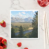 ジャクソンホールマウンテンズアンドリバー スタンダードランチョンナプキン (インサイチュ)