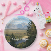 ジャクソンホールマウンテンズアンドリバー ペーパープレート (パーティー)