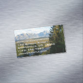 ジャクソンホールマウンテンズアンドリバー マグネット名刺 (インサイチュ)