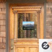 ジャクソンホールマウンテンズ（グランドテトンナショナルパーク） ウィンドウサイン (ホームデコレーション)