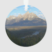 ジャクソンホールマウンテンズ（グランドテトンナショナルパーク） オーナメント (裏面)