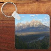 ジャクソンホールマウンテンズ(グランドテトンナショナルパーク) キーホルダー (正面)