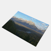 ジャクソンホールマウンテンズ(グランドテトンナショナルパーク) ドアマット (アングル)