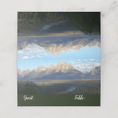 ジャクソンホールマウンテンズ(グランドテトンナショナルパーク) プレイスカード (外部開封)